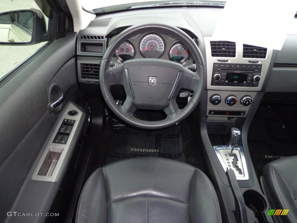 2010 Avenger R/T - White Gold / Dark Slate Gray photo #6