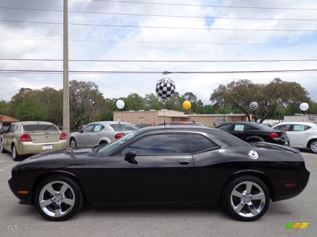 2011 Challenger Rallye - Black / Dark Slate Gray photo #2