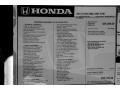 2013 Honda Civic Hybrid Sedan Window Sticker