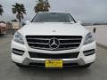 2013 Diamond White Metallic Mercedes-Benz ML 350 BlueTEC 4Matic  photo #2