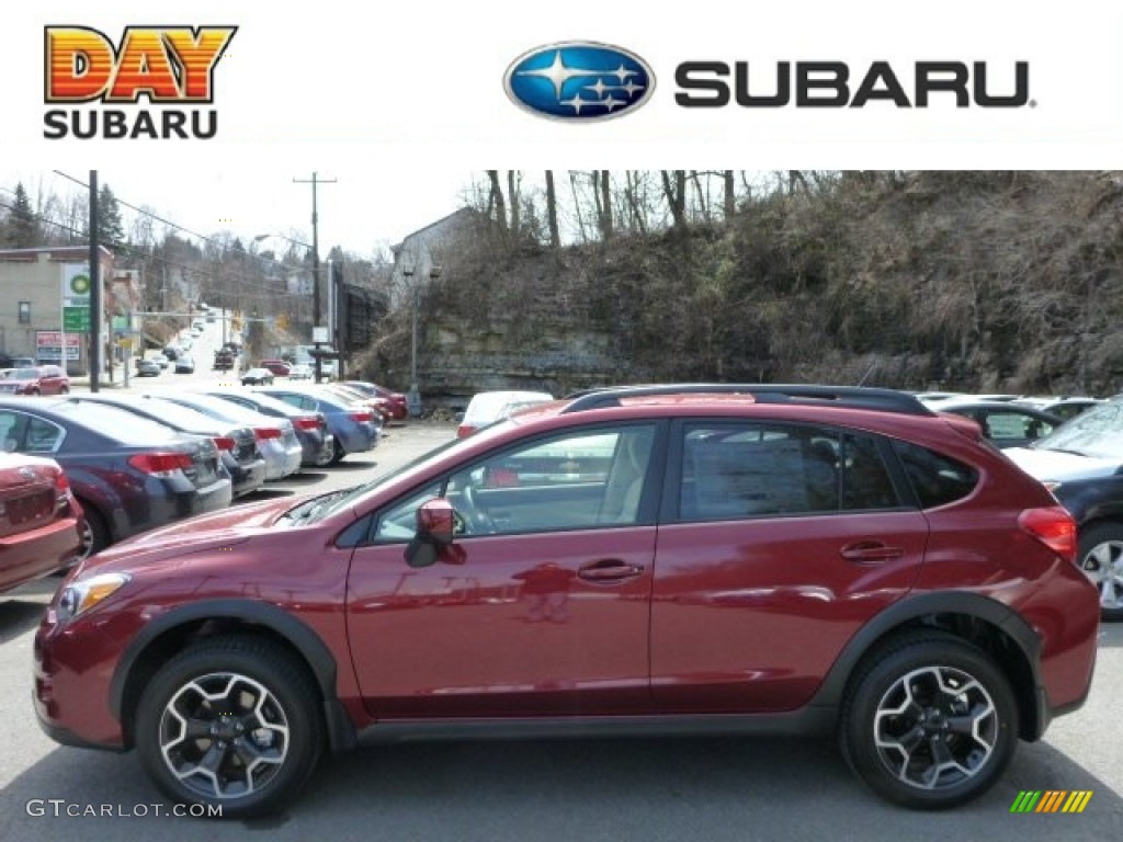 2013 XV Crosstrek 2.0 Premium - Venetian Red Pearl / Ivory photo #1