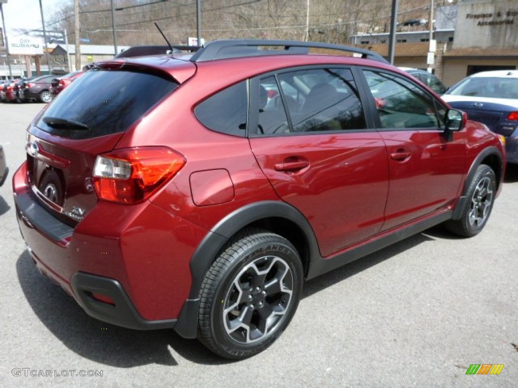 2013 XV Crosstrek 2.0 Premium - Venetian Red Pearl / Ivory photo #4