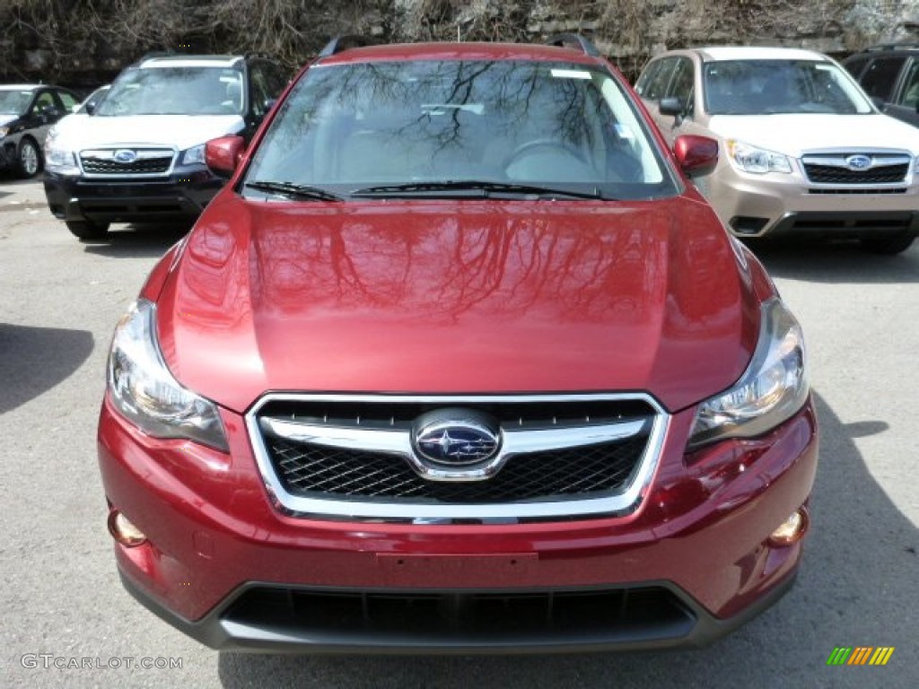 2013 XV Crosstrek 2.0 Premium - Venetian Red Pearl / Ivory photo #6