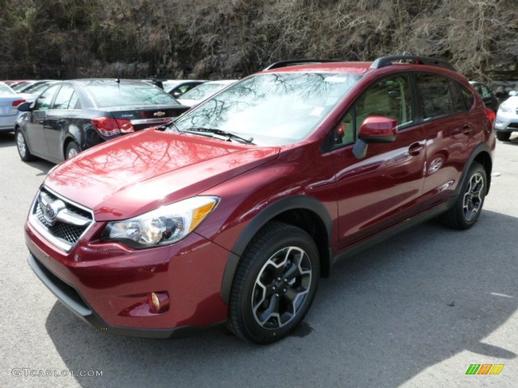2013 XV Crosstrek 2.0 Premium - Venetian Red Pearl / Ivory photo #7