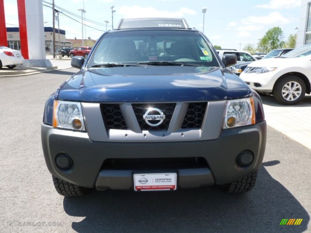 2008 Xterra S 4x4 - Midnight Blue / Steel/Graphite photo #2