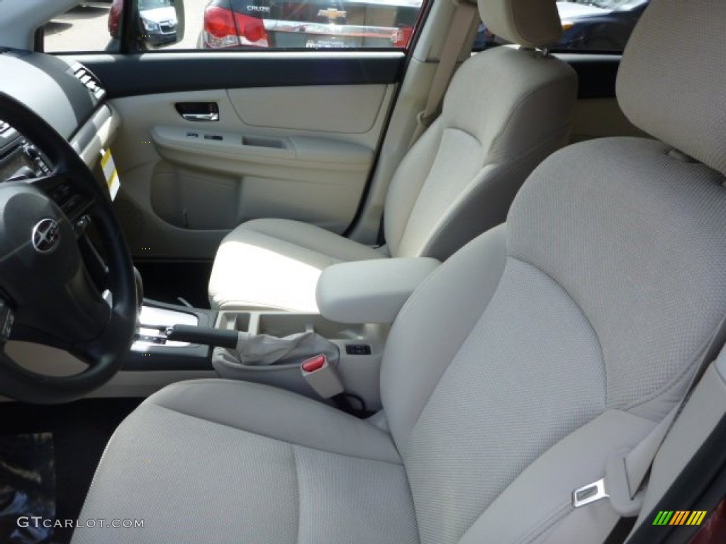 2013 XV Crosstrek 2.0 Premium - Venetian Red Pearl / Ivory photo #9