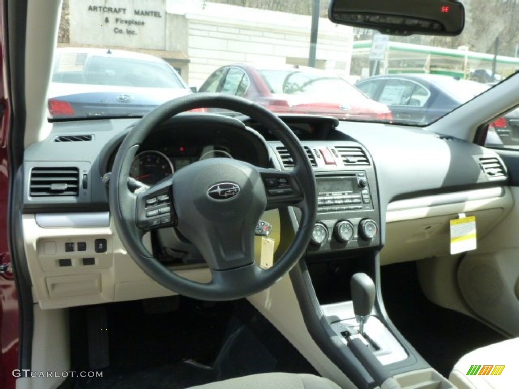 2013 XV Crosstrek 2.0 Premium - Venetian Red Pearl / Ivory photo #11