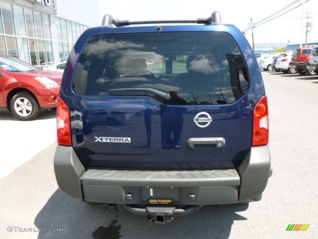 2008 Xterra S 4x4 - Midnight Blue / Steel/Graphite photo #10