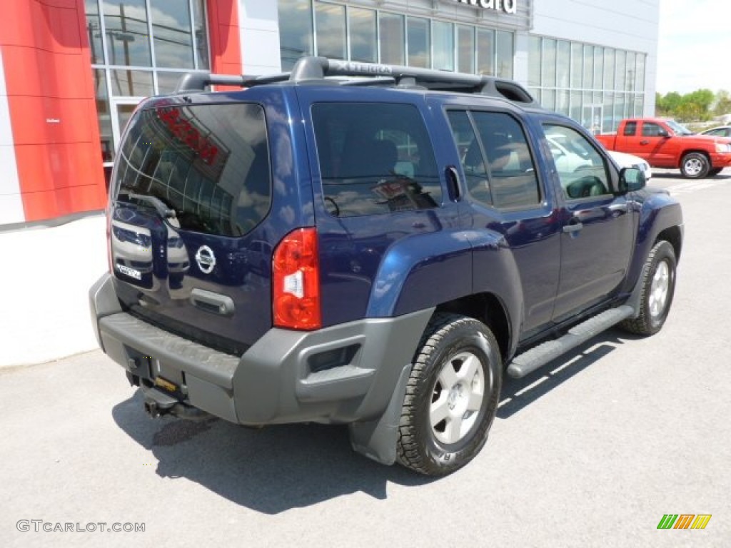 2008 Xterra S 4x4 - Midnight Blue / Steel/Graphite photo #11