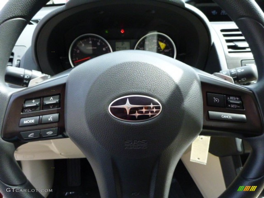 2013 XV Crosstrek 2.0 Premium - Venetian Red Pearl / Ivory photo #17