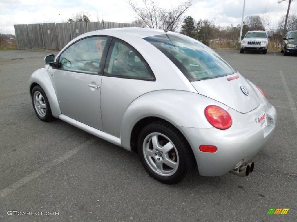 1999 New Beetle GL Coupe - Silver Metallic / Gray photo #3
