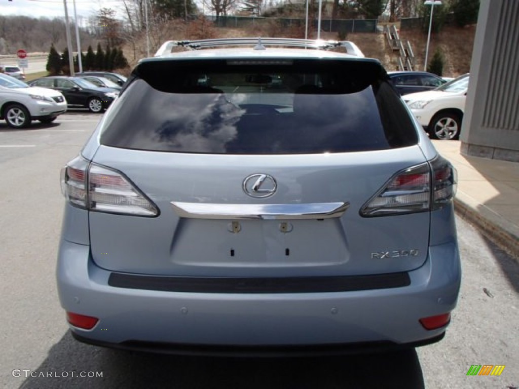 2012 RX 350 AWD - Cerulean Blue Metallic / Light Gray photo #6