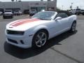 2011 Summit White Chevrolet Camaro SS/RS Convertible  photo #1