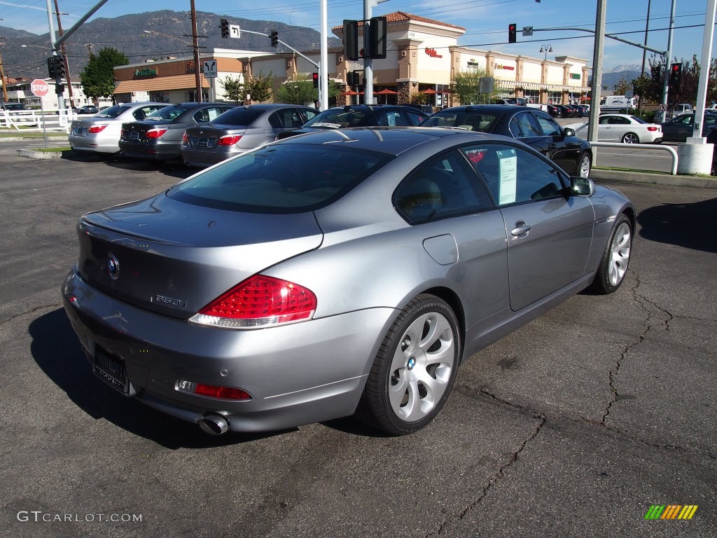 Silver Grey Metallic 2007 BMW 6 Series 650i Coupe Exterior Photo #79462771