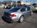 Silver Grey Metallic 2007 BMW 6 Series 650i Coupe Exterior