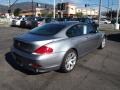 2007 Silver Grey Metallic BMW 6 Series 650i Coupe  photo #7