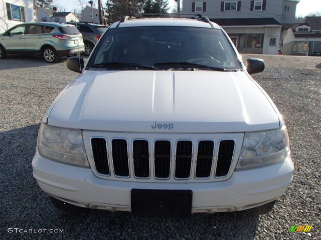 2003 Grand Cherokee Limited 4x4 - Stone White / Sandstone photo #2