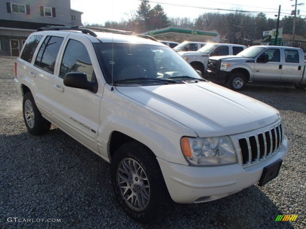 Stone White 2003 Jeep Grand Cherokee Limited 4x4 Exterior Photo #79464052