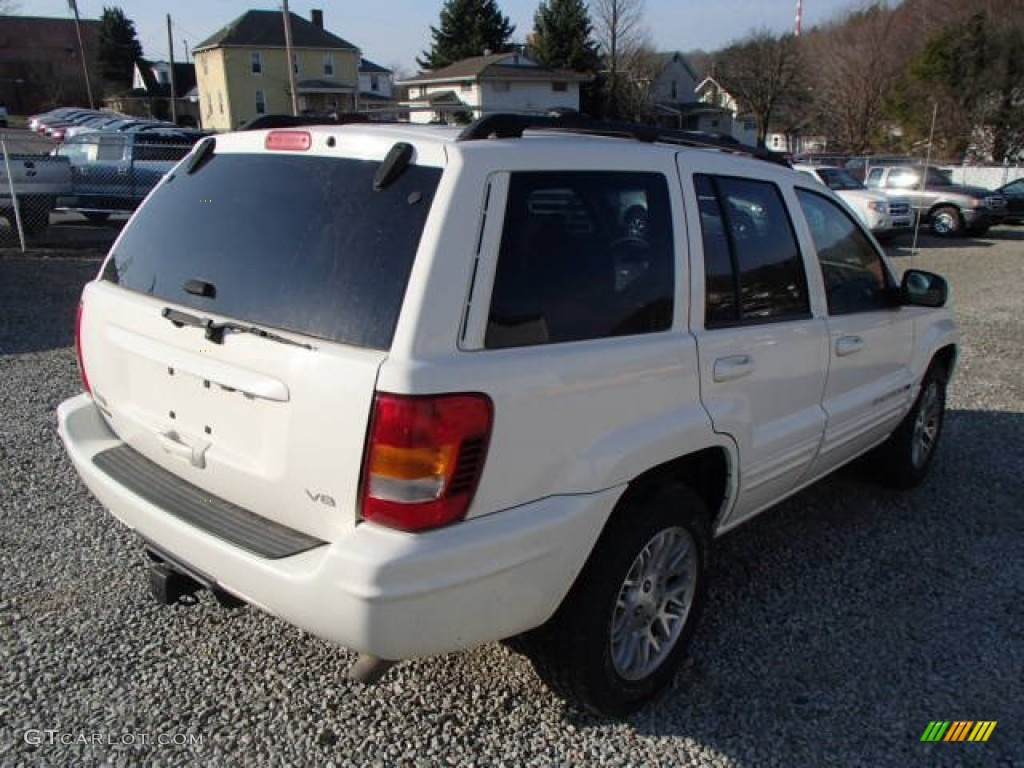 2003 Grand Cherokee Limited 4x4 - Stone White / Sandstone photo #4