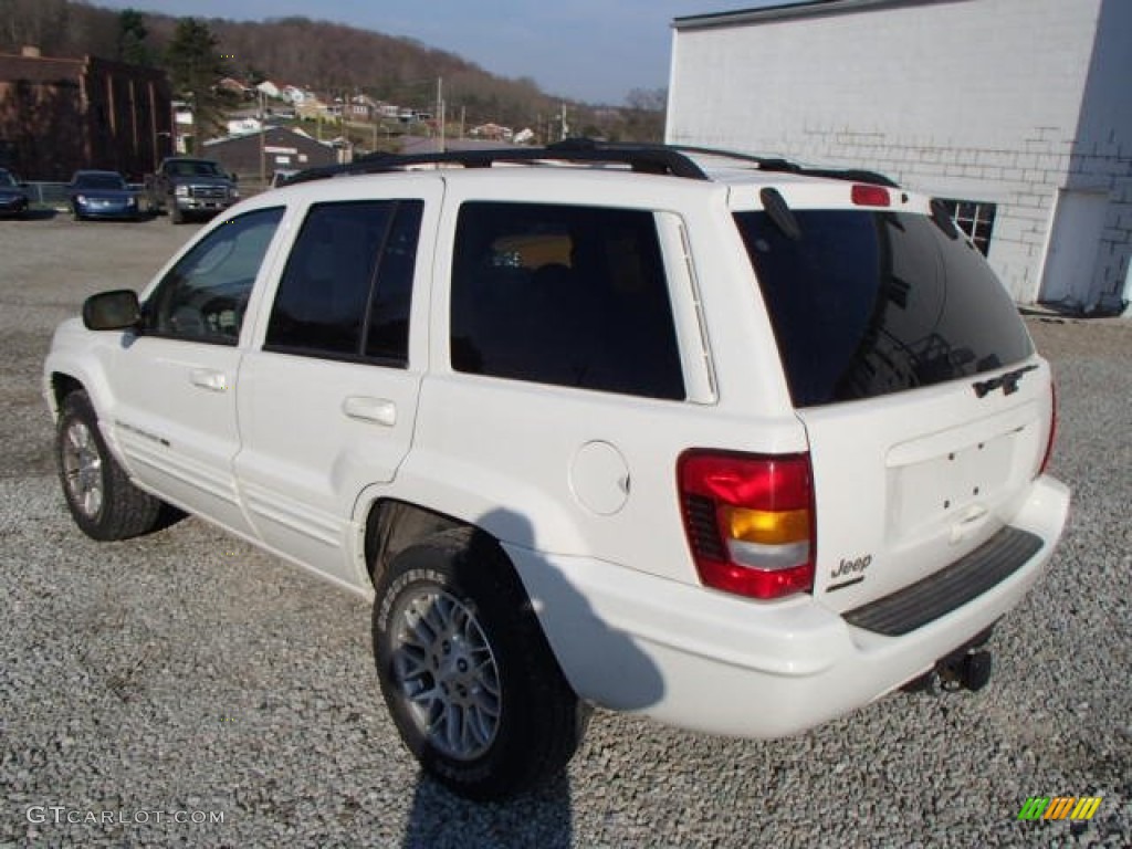 2003 Grand Cherokee Limited 4x4 - Stone White / Sandstone photo #6