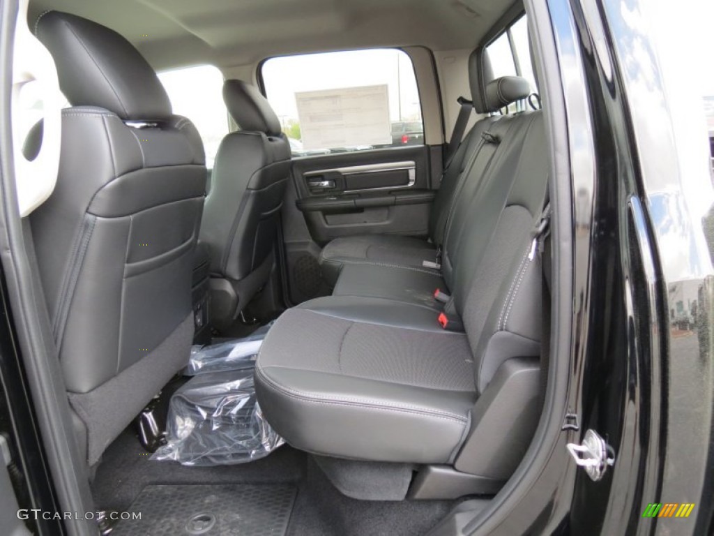 Black Interior 2013 Ram 1500 Sport Crew Cab Photo #79464834