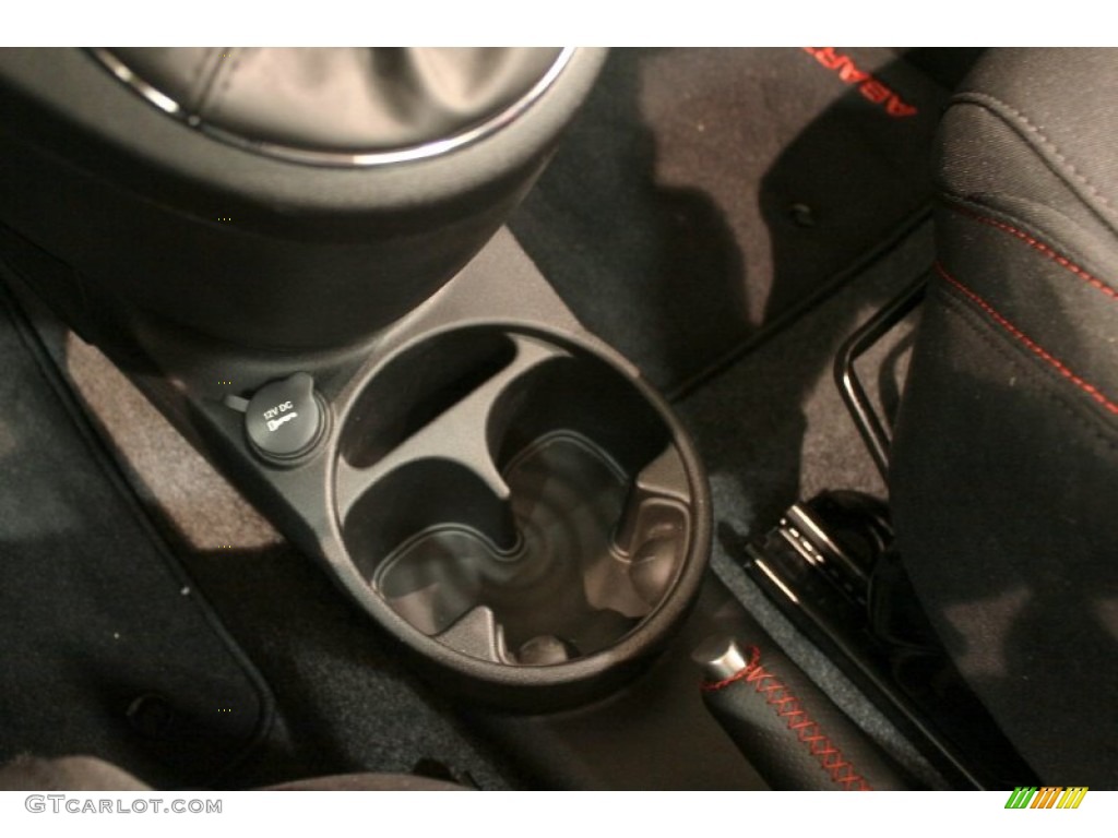 2013 500 c cabrio Abarth - Rosso (Red) / Abarth Nero/Nero (Black/Black) photo #21