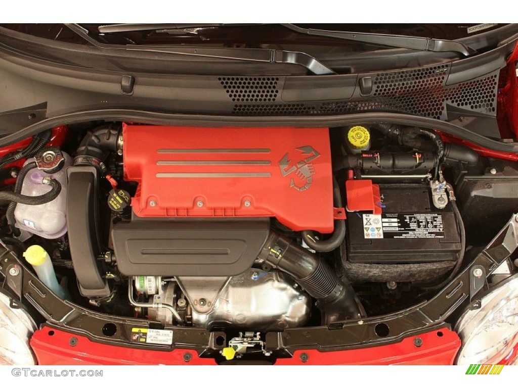 2013 Fiat 500 c cabrio Abarth 1.4 Liter Abarth Turbocharged SOHC 16-Valve MultiAir 4 Cylinder Engine Photo #79465664