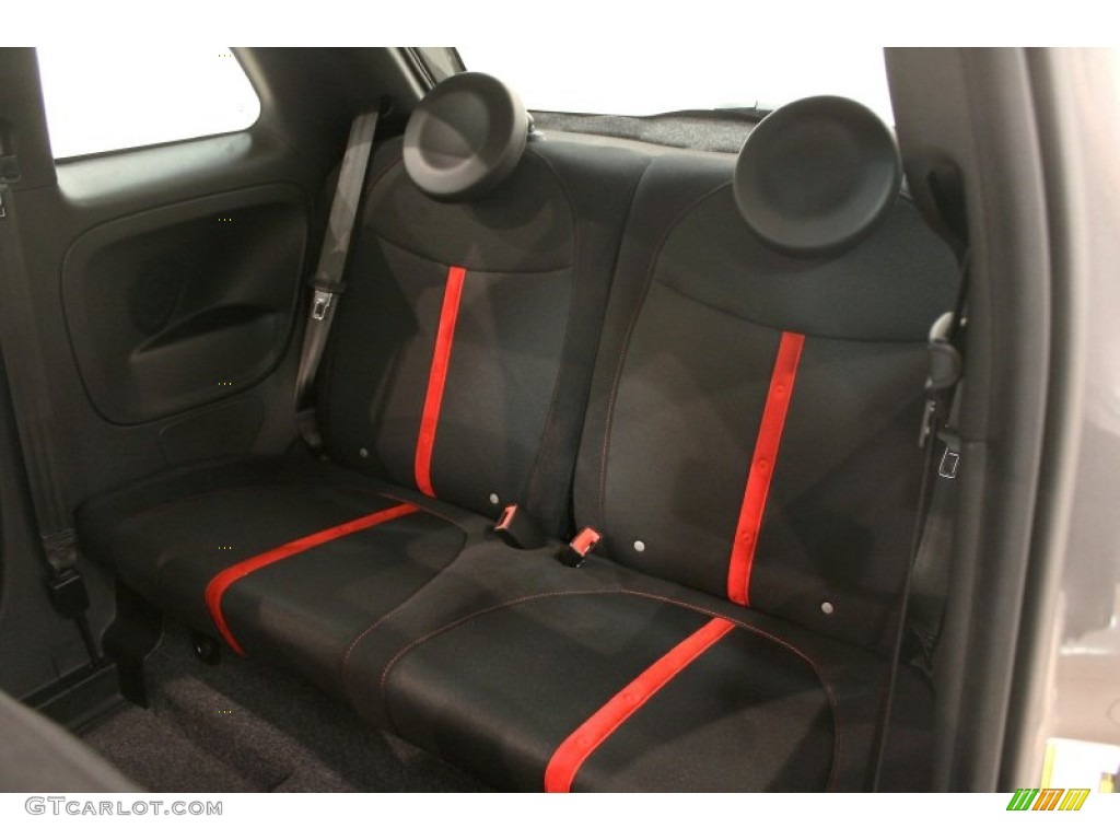 2013 Fiat 500 Abarth Rear Seat Photo #79466149