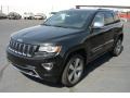 Brilliant Black Crystal Pearl 2014 Jeep Grand Cherokee Overland 4x4 Exterior