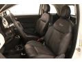 Pelle Nera/Nera (Black/Black) 2012 Fiat 500 Pink Ribbon Limited Edition Interior Color