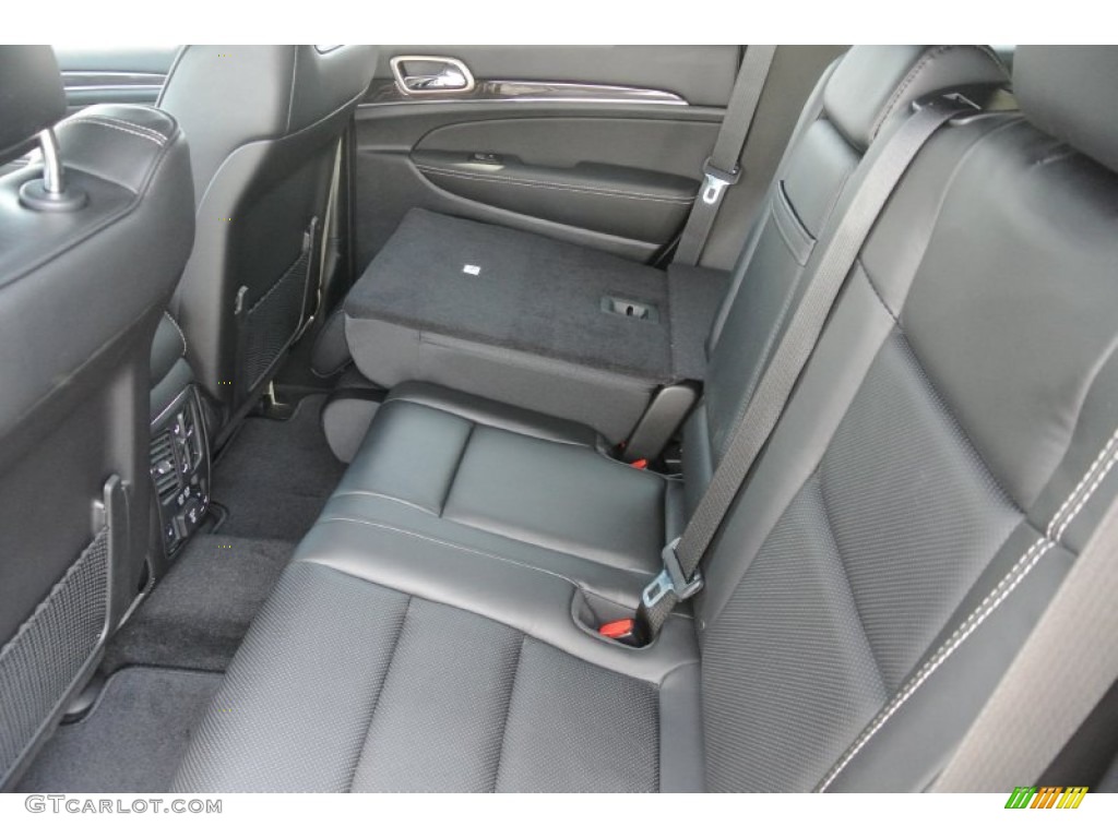 Overland Morocco Black Interior 2014 Jeep Grand Cherokee Overland 4x4 Photo #79466786