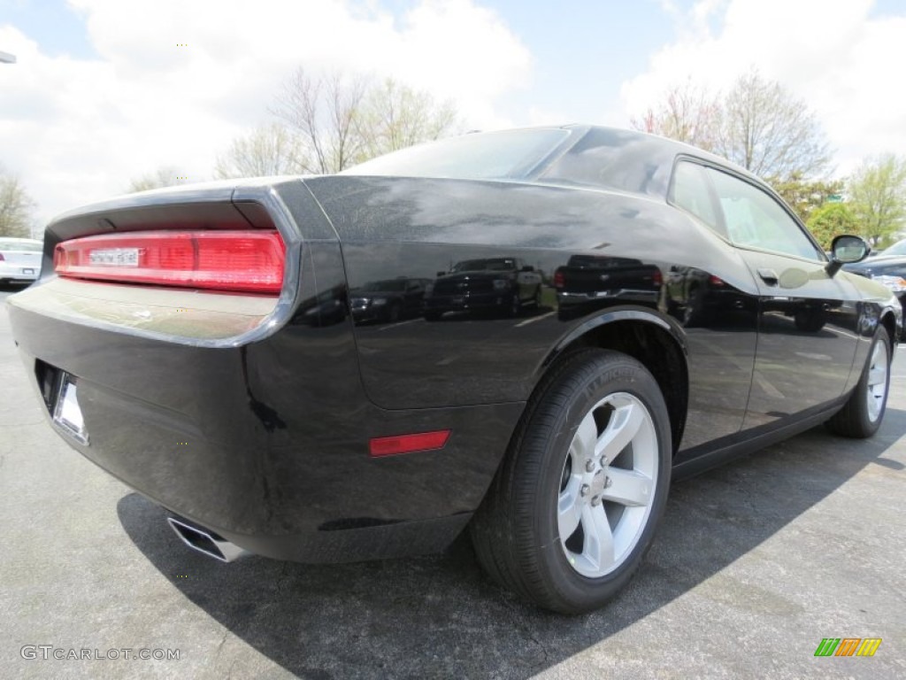 2013 Challenger SXT - Pitch Black / Dark Slate Gray photo #3