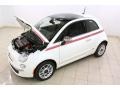 Bianco (White) 2012 Fiat 500 Pink Ribbon Limited Edition Exterior