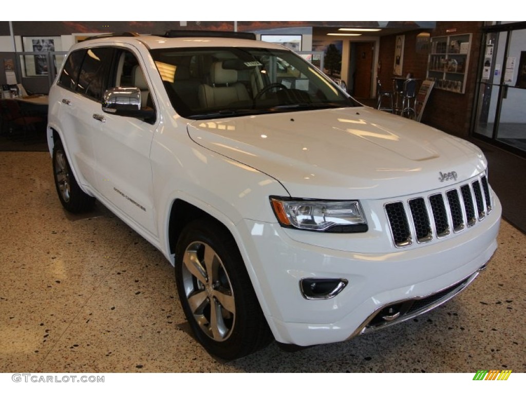 Bright White Jeep Grand Cherokee