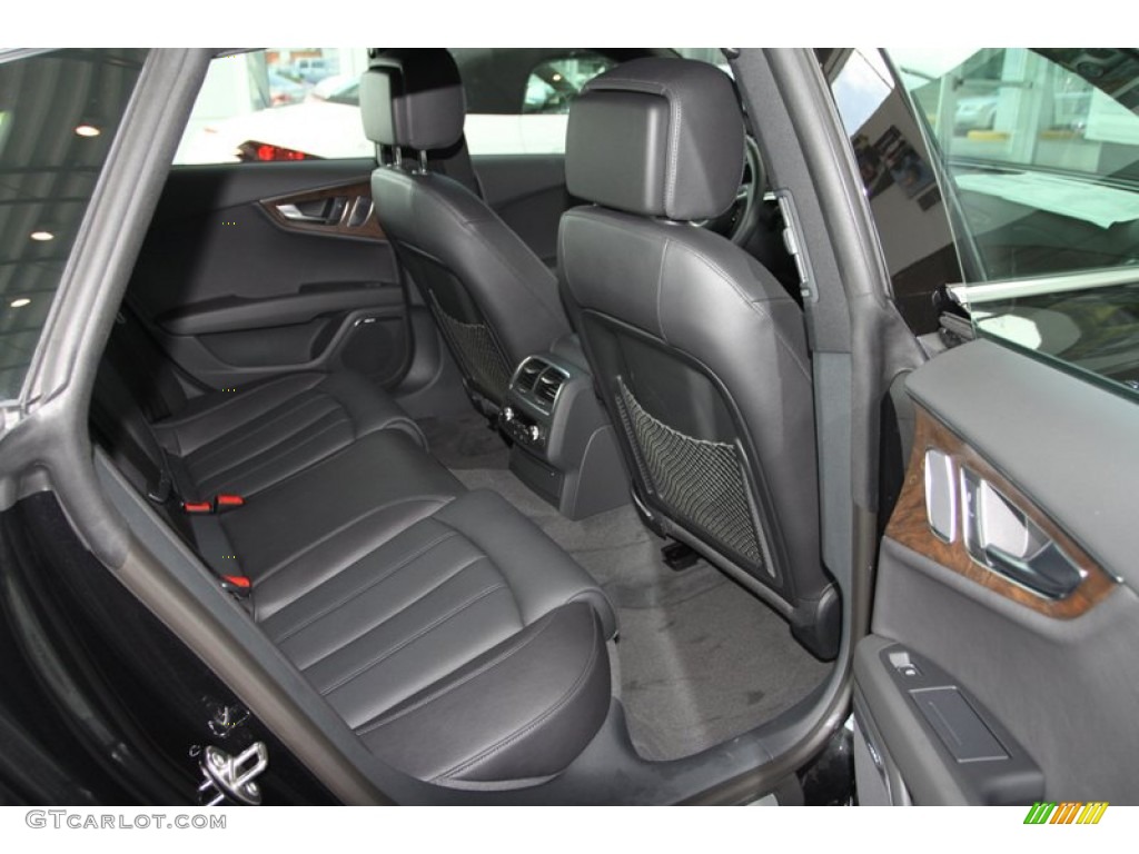 2013 Audi A7 3.0T quattro Prestige Rear Seat Photo #79467066