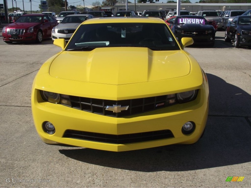 2013 Camaro LT/RS Coupe - Rally Yellow / Black photo #1