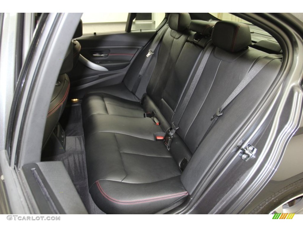 2012 BMW 3 Series 335i Sedan Rear Seat Photo #79467244