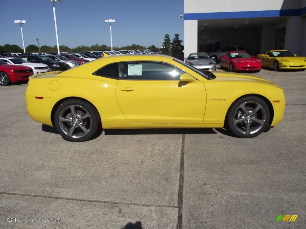 Rally Yellow 2013 Chevrolet Camaro LT/RS Coupe Exterior Photo #79467257