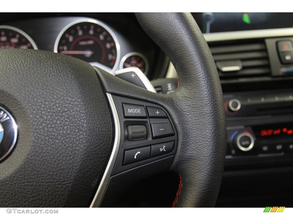 2012 3 Series 335i Sedan - Mineral Grey Metallic / Black/Red Highlight photo #26