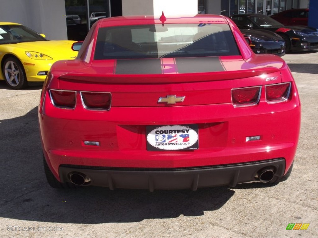 2013 Camaro SS/RS Coupe - Victory Red / Black photo #3