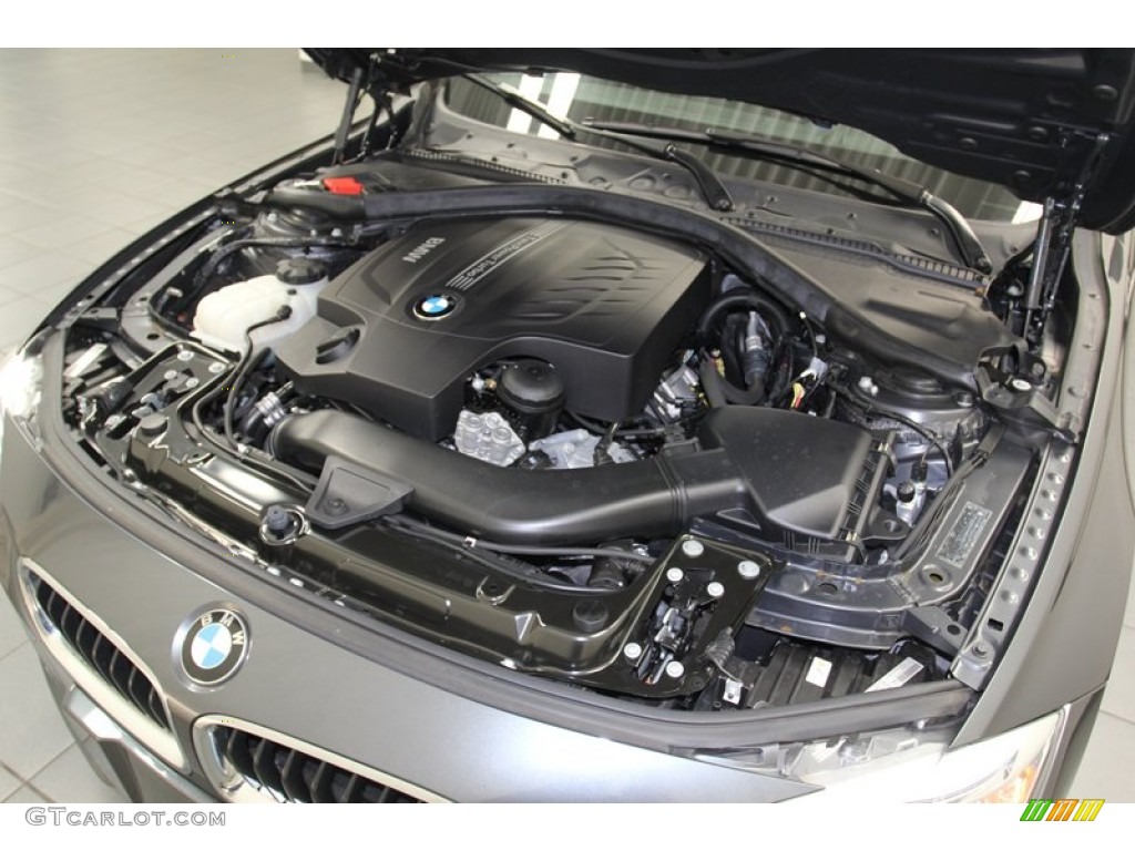 2012 BMW 3 Series 335i Sedan Engine Photos
