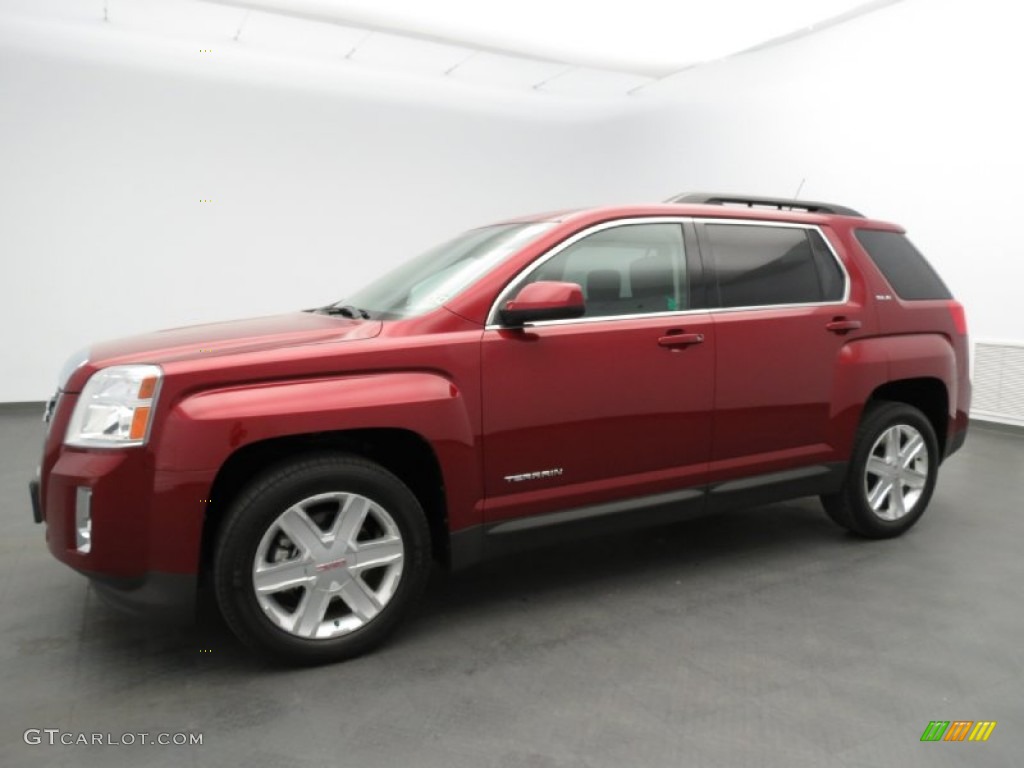 Merlot Jewel Metallic 2011 GMC Terrain SLE Exterior Photo #79467996