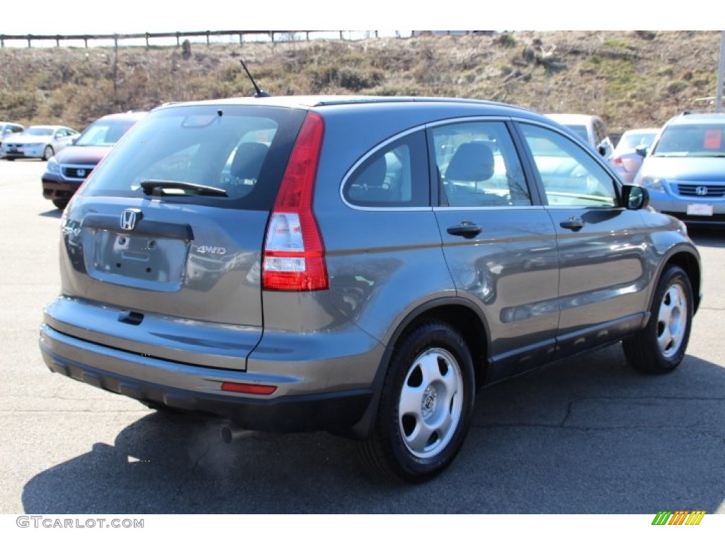 2011 CR-V LX 4WD - Polished Metal Metallic / Black photo #5