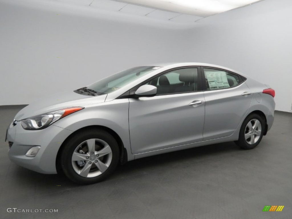 2013 Elantra GLS - Silver / Gray photo #1