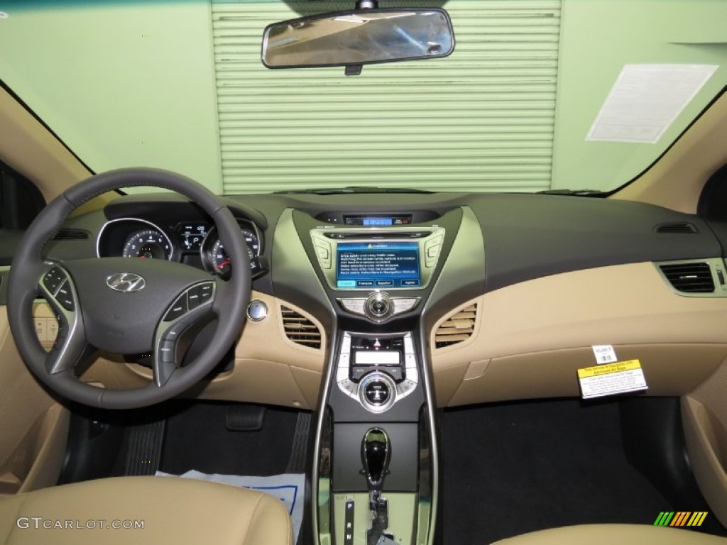 2013 Elantra Limited - Desert Bronze / Beige photo #3