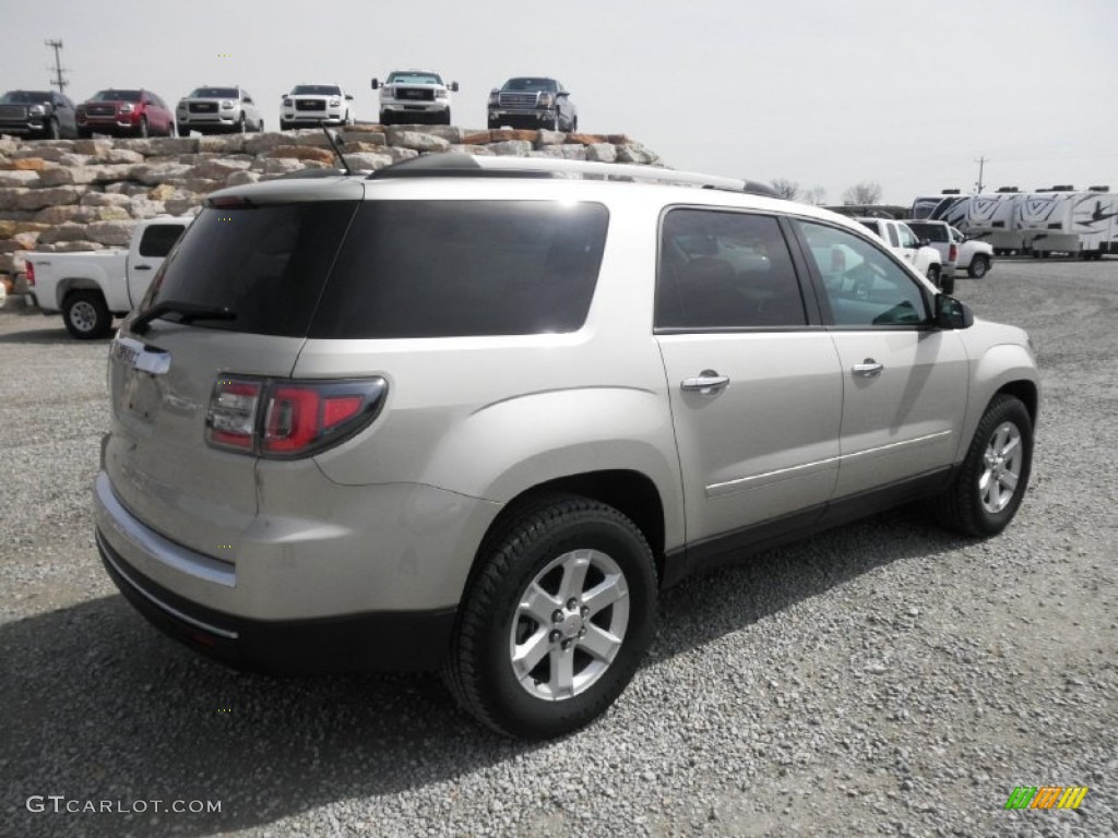 2013 Acadia SLE - Champagne Silver Metallic / Ebony photo #28