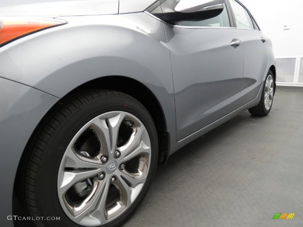 2013 Elantra GT - Titanium Gray Metallic / Black photo #6