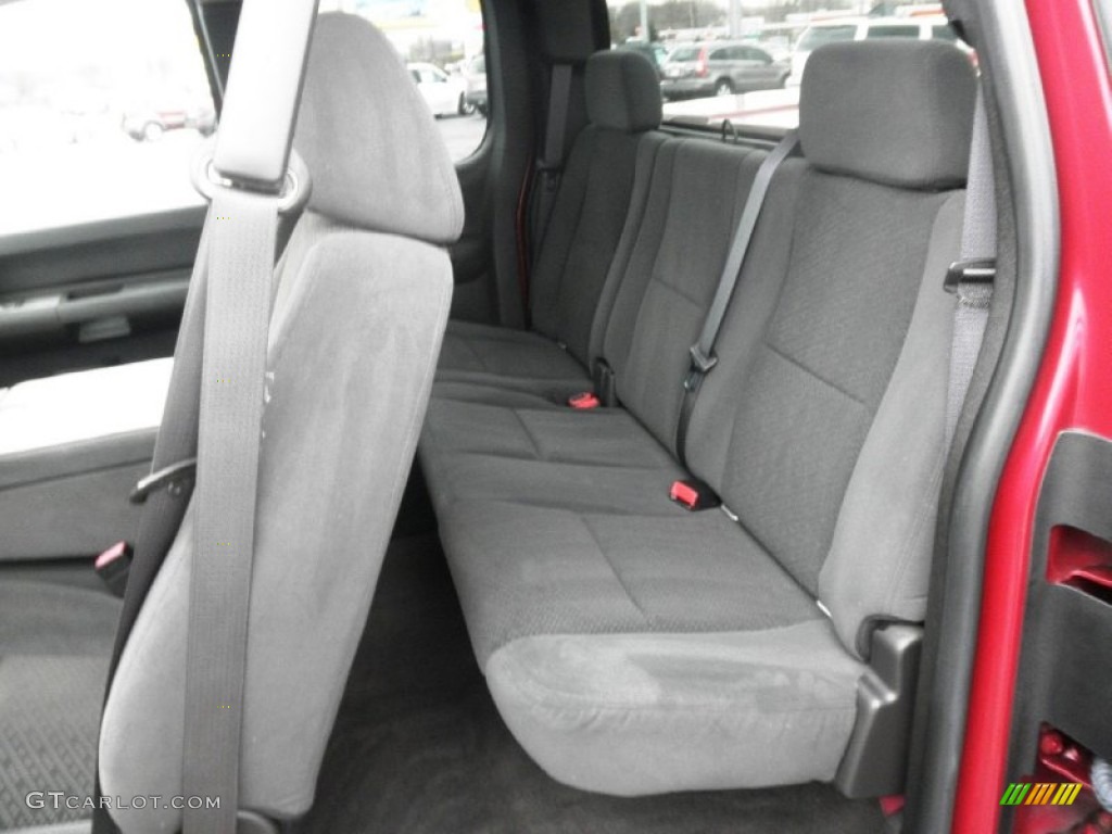 2007 Chevrolet Silverado 1500 LT Z71 Extended Cab 4x4 Rear Seat Photo #79472110