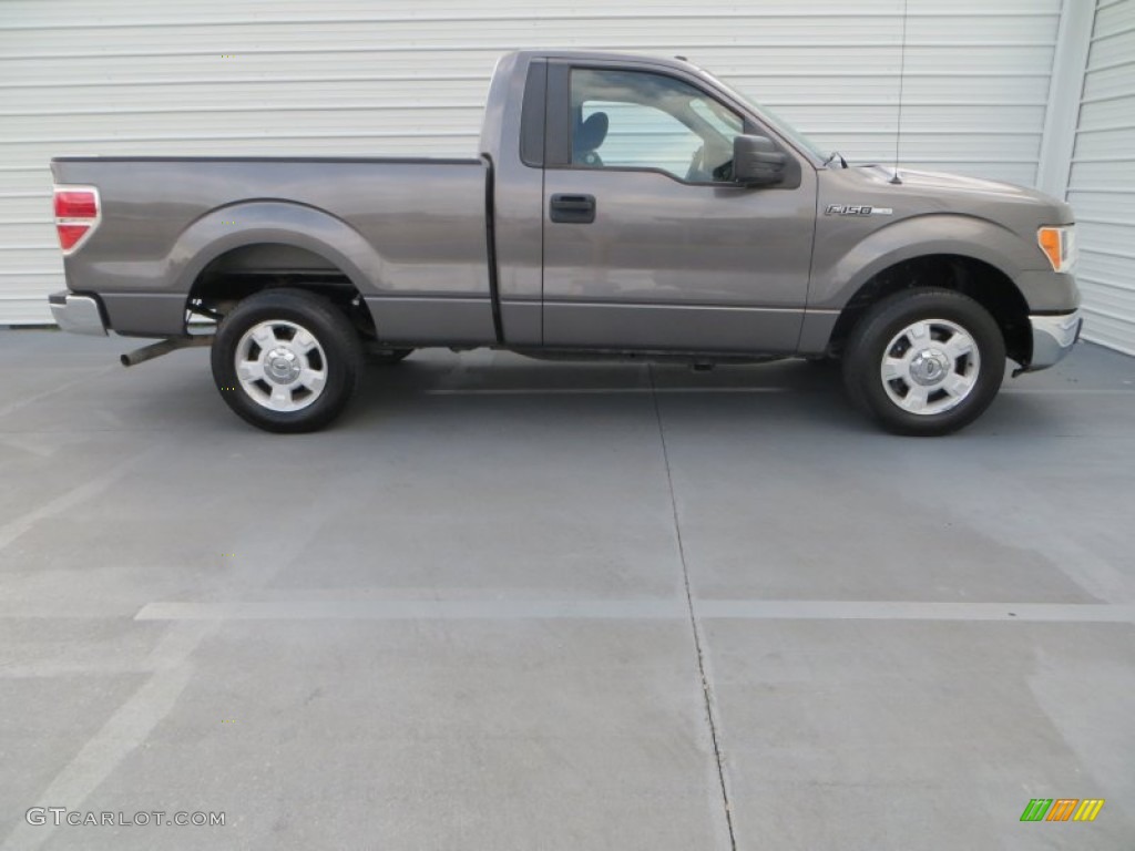 Sterling Grey Metallic 2009 Ford F150 XLT Regular Cab Exterior Photo #79472234