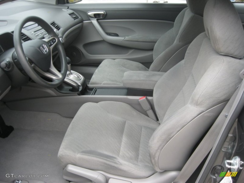 Gray Interior 2010 Honda Civic LX Coupe Photo #79472489